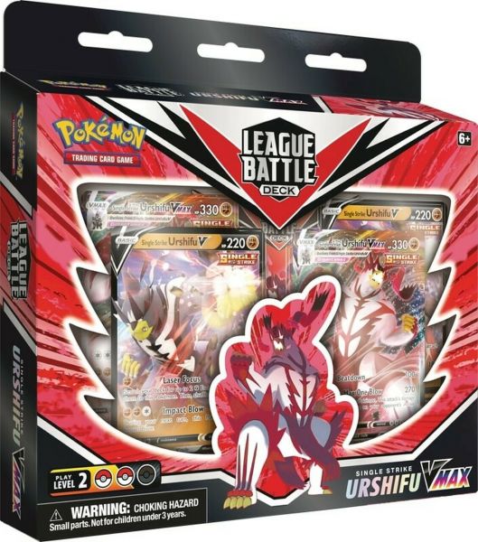 Pokemon Urshifu VMAX League Battle Deck Single Strike - Französisch