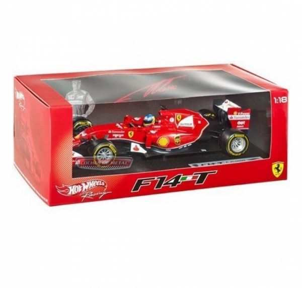 Hot Wheels - Formula 1 F2014 Fernando Alonso, 1:18