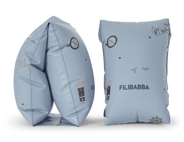 FILIBABBA - Schwimmflügel Little Sailor Blau