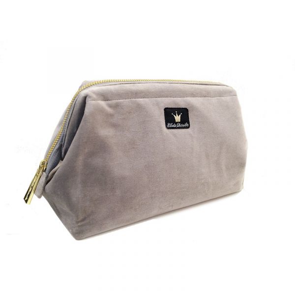 Elodie - Zip&amp;Go Samt Grey