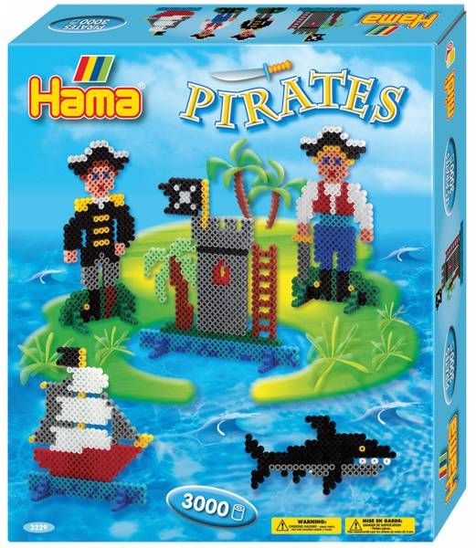 Hama - Bügelperlen Midi Geschenkpackung Piraten