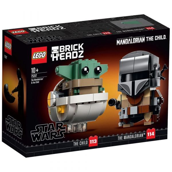 LEGO® BrickHeadz 75317 - Der Mandalorianer und das Kind