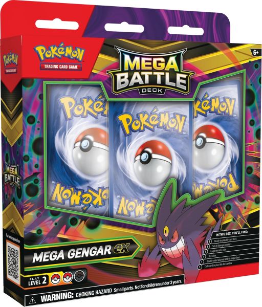 Pokemon Mega Battle Deck Gengar ex - Deutsch