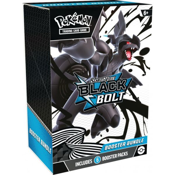 Pokémon SV10.5 Schwarze Blitze 6 Booster Bundle - Deutsch