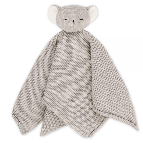 Baby Bello - Kuscheltuch Kiki Koala Grau