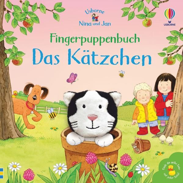 Usborne Verlag - Nina und Jan - Fingerpuppenbuch: Das Kätzchen