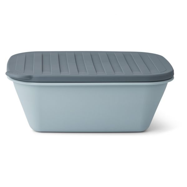 LIEWOOD - Franklin Lunchbox Faltbar Sea Blue - Whale Blue