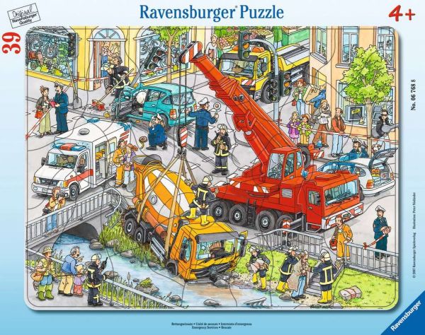 Ravensburger - Kinderpuzzle &quot;Rettungseinsatz&quot;