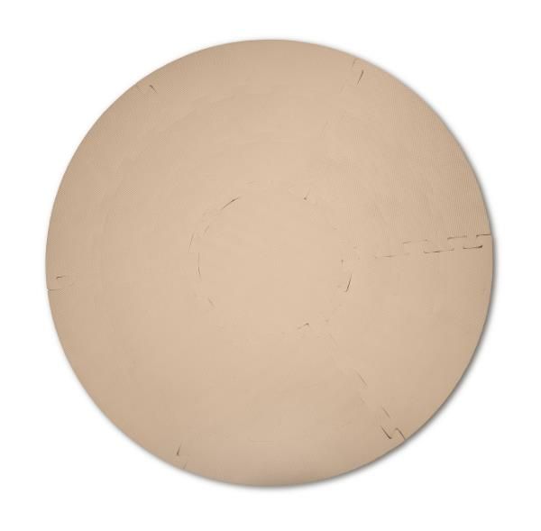 Thats mine - Schaumstoff Playmat Rund Soft Beige