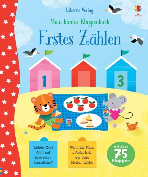 Usborne Verlag - Mein buntes Klappenbuch: Erstes Zählen