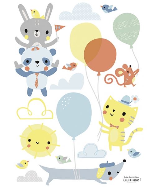 Lilipinso - Wandsticker Happy Friends