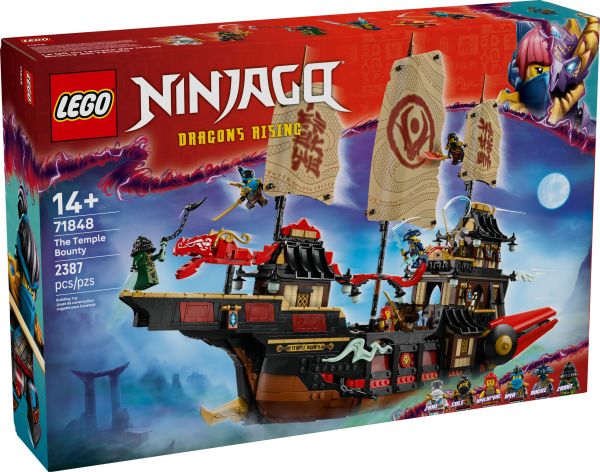 LEGO® Ninjago 71848 - Der Tempel-Flugsegler
