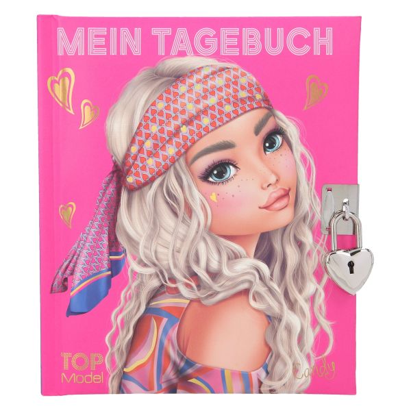 Depesche - TOPModel Tagebuch mit Schloss Seventies Candy