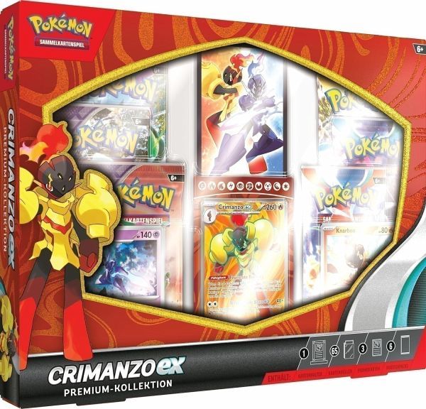 Pokemon Crimanzo EX Premium Kollektion - Englisch