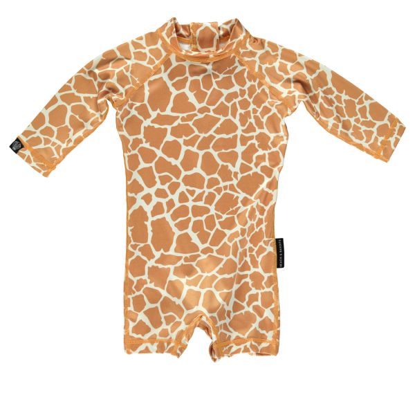 Beach &amp; Bandits - UV Badeoverall Baby Giraffe Orange