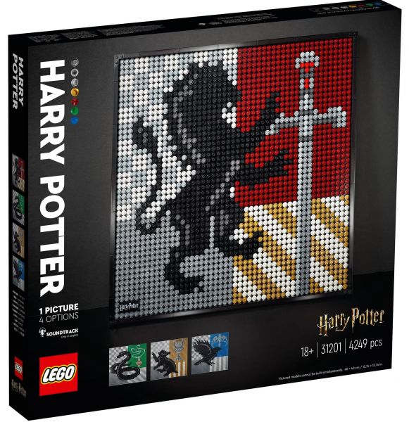 LEGO® Art 31201 - Harry Potter: Hogwarts Wappen