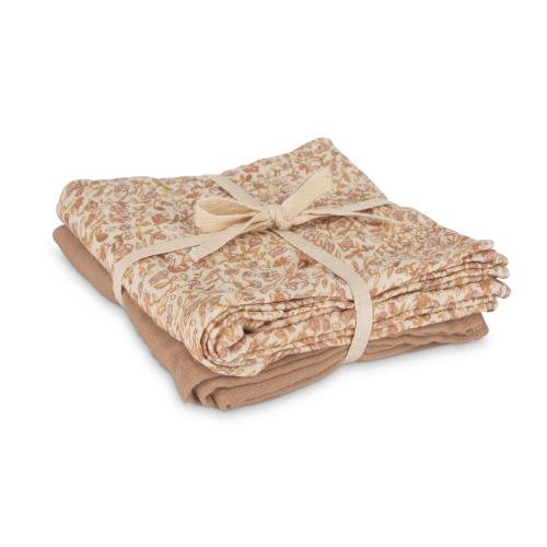 Thats mine - Muslin 2er Set Mini Flower/ Brown