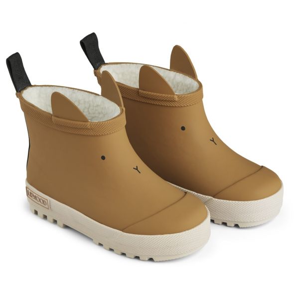 LIEWOOD - Jesse Gummistiefel gefüttert Caramel - Sandy