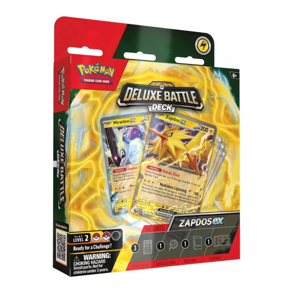Pokemon Zapdos EX Delluxe Battle Deck - Französisch