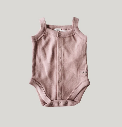 Susukoshi - Träger Body Mauve rosa