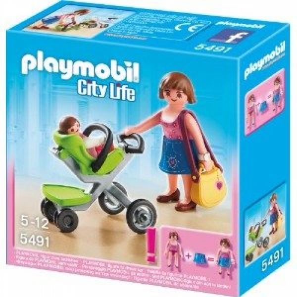 PLAYMOBIL® 5491 - Mama mit Kinderwagen