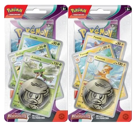 Pokemon Paldea Evolved Premium Checklane Blister – Englisch