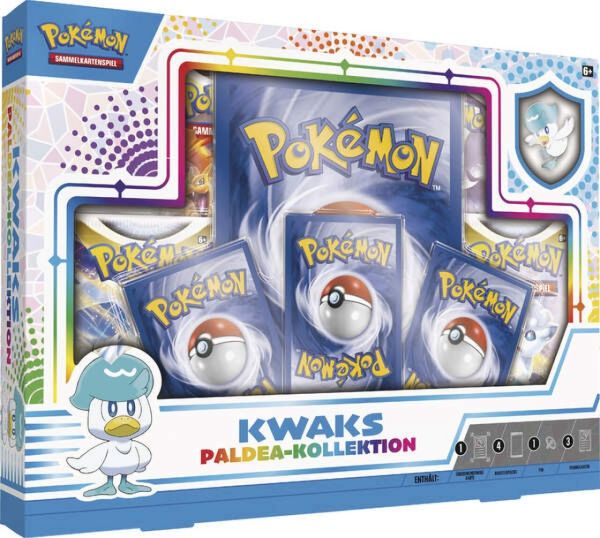 AMIGO - Pokemon Paldea Box Kwaks - Deutsch