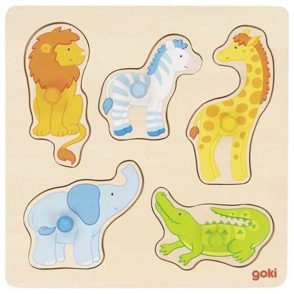 goki - Steckpuzzle Safari