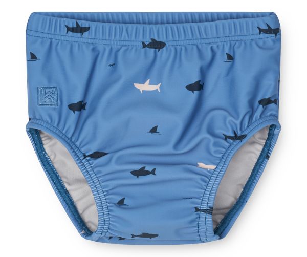 LIEWOOD - Anthony UV Baby Badehose Shark Riverside