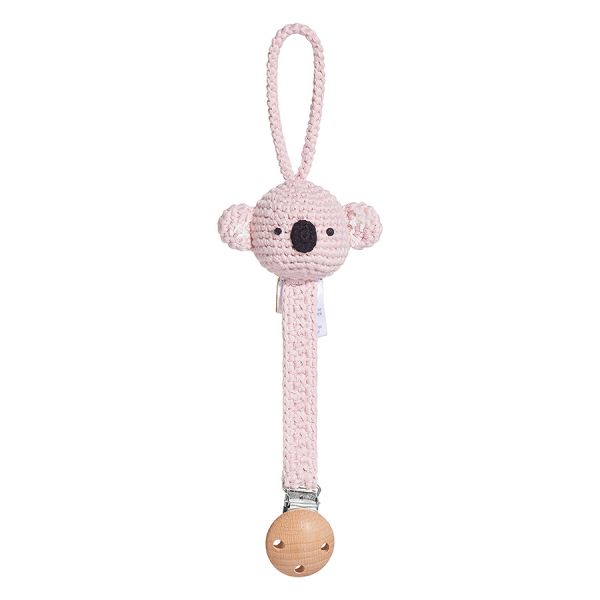 Maylily - Schnuller- Clip Koala Dusty Pink