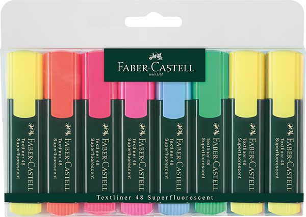 Faber-Castell - Textmarker 8er Set