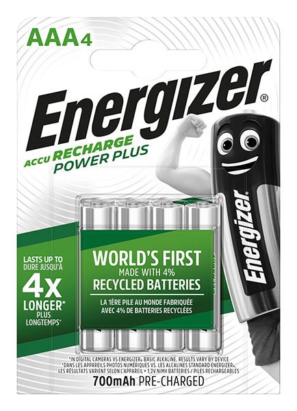 Energizer - NiMH-Akku Power Plus, 4 Stück