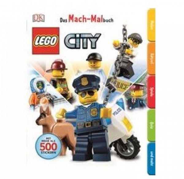 LEGO® City - Das Mach-Malbuch