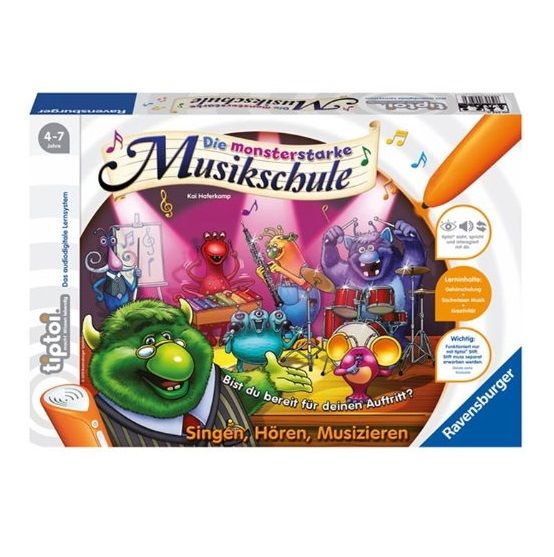 Ravensburger tiptoi® - Die monsterstarke Musikschule (ohne Stift)