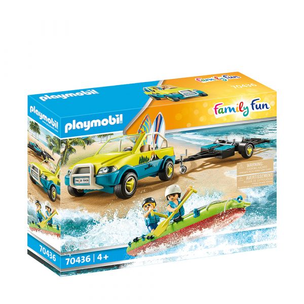 PLAYMOBIL® 70436 - Strandauto mit Kanuanhänger