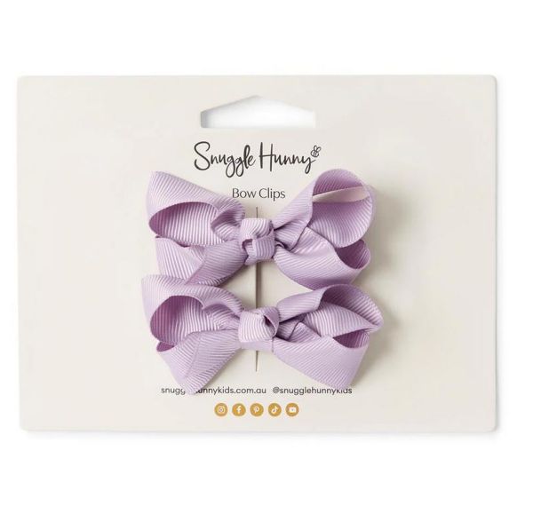 Snuggle Hunny - 2er Set Haarclip Lilac