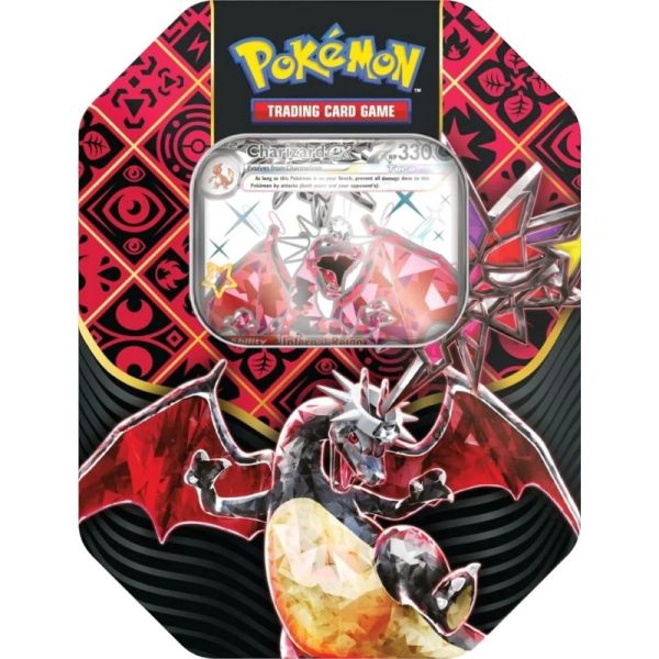 Pokemon Tin-Box &quot;Paldeas Schicksale&quot; Glurak - Englisch