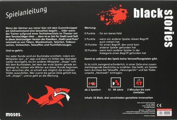 Moses Verlag - Stadt-Land-Tod