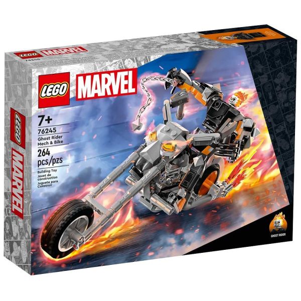 LEGO® Marvel 76245 – Ghost Rider mit Mech &amp; Bike