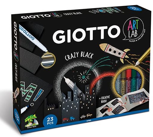 Giotto - Art Lab Crazy Black Kreativ-Kit