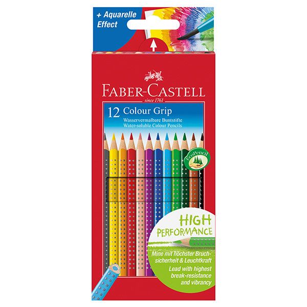 Faber-Castell - Farbstifte Colour Grip 12er Set