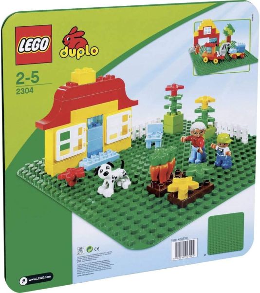 LEGO® Duplo 2304 - Große Bauplatte - grün