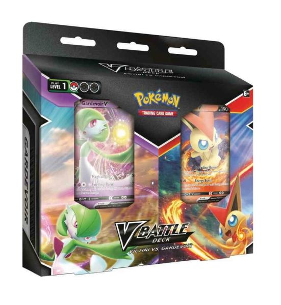 Pokemon V Bundle - Victini V &amp; Gardevoir V - Französisch