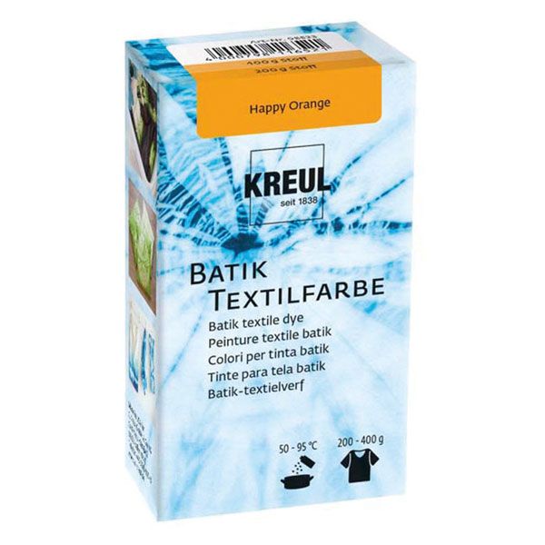 KREUL - Batik-Textilfarbe 70g, Happy Orange