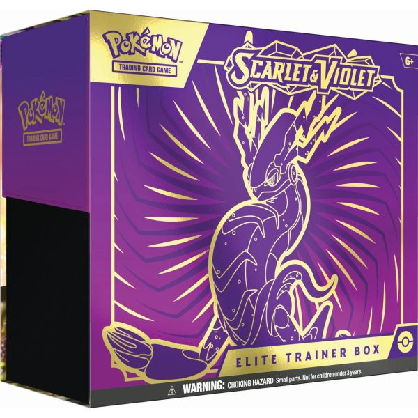 Pokemon SV01 Karmesin &amp; Purpur Elite Trainer Box, Miraidon - Englisch