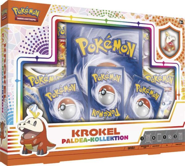 AMIGO - Pokemon Paldea Box Krokel - Englisch