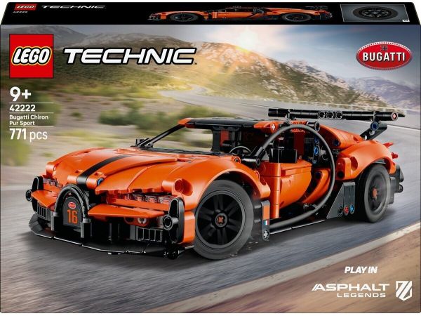 LEGO® Technic 42222 - Bugatti Chiron Pur Sport Hypercar