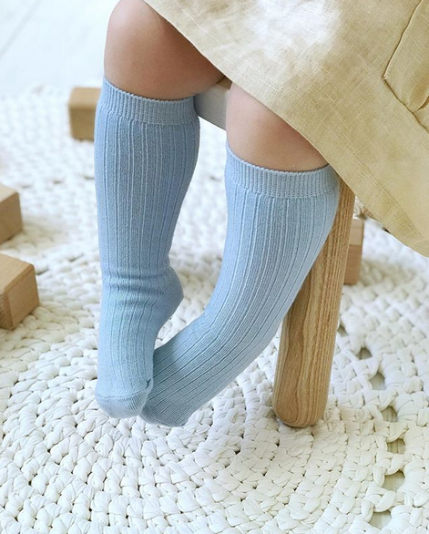 Oh my mini - Kniesocken blau