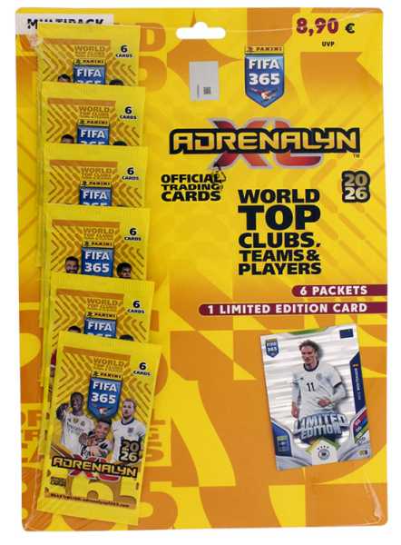 Panini - FIFA 365 2025/2026 TC Adrenalyn XL - MULTIPACK