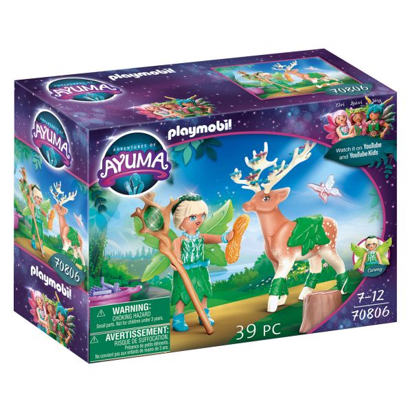 PLAYMOBIL® Ayuma 70806 - Forest Fairy mit Seelentier